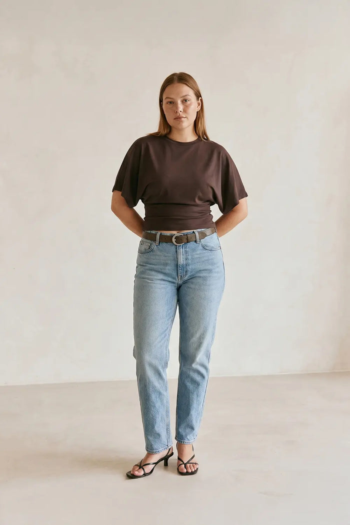 Grant Blanc | Women’s Loose Fit Summer T-Shirt Casual Batwing Sleeve Top Grant Blanc