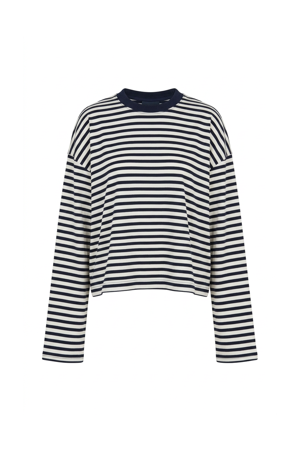 Grant Blanc | Women’s Stripe Long Sleeve Top Comfortable Basic Casual Shirt