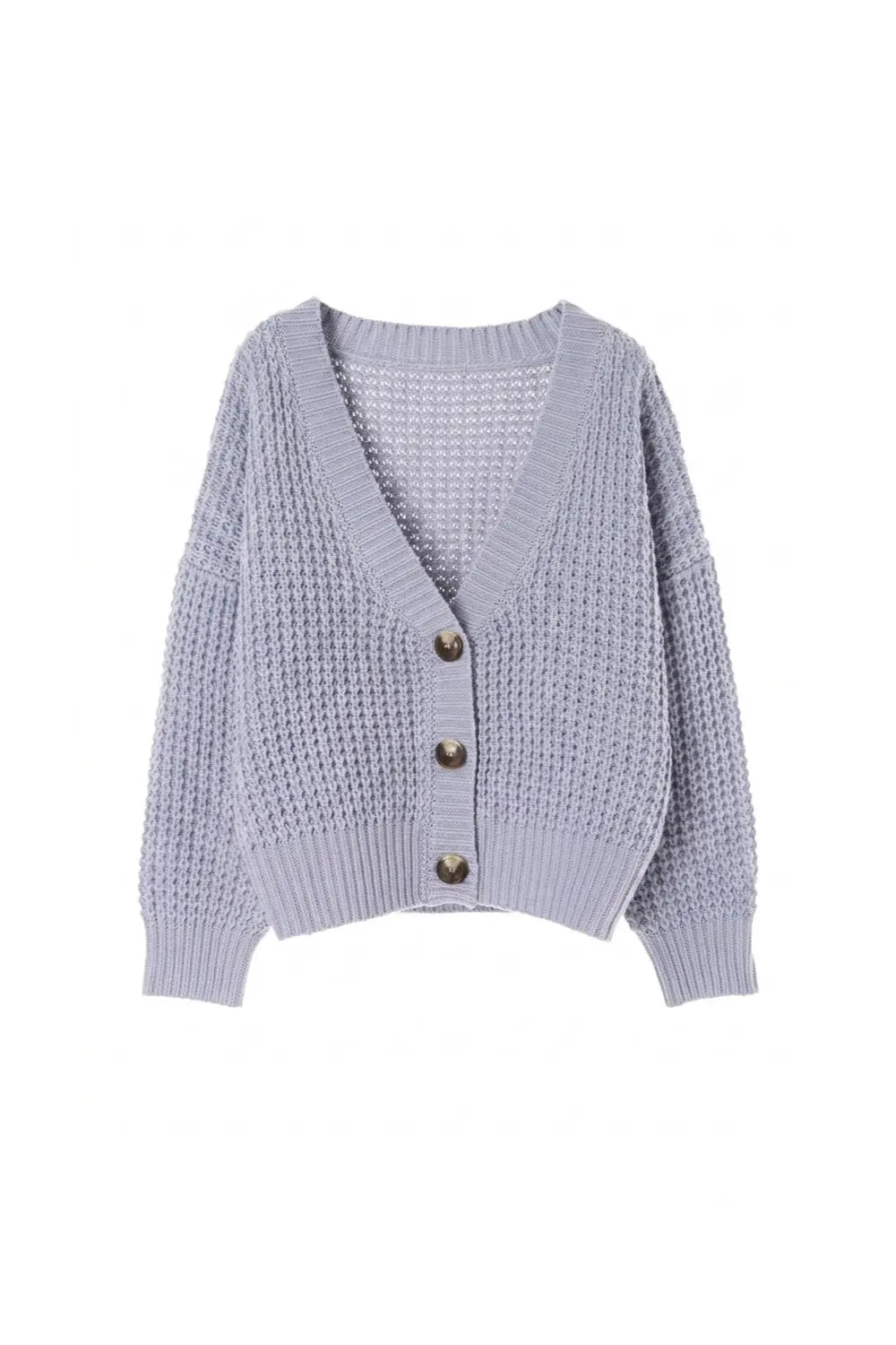 Grant Blanc | Women’s Knitted Cardigan Sweater Cozy Lightweight Layer Top Grant Blanc