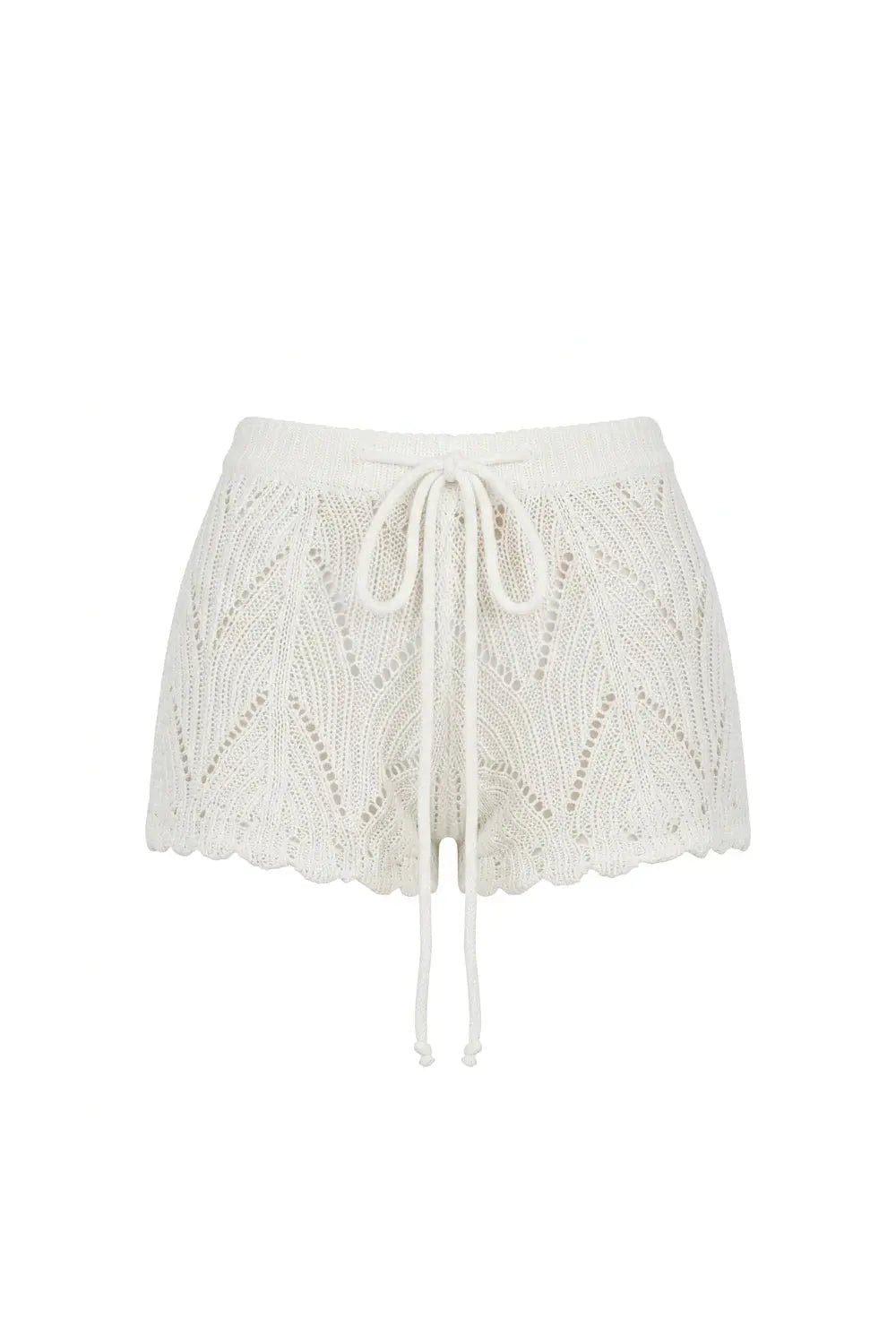 Grant Blanc | Women’s Crochet Knit Shorts Comfortable Summer Beach Shorts Grant Blanc